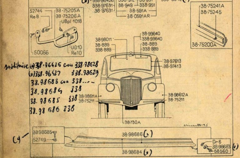 Paraurti LAncia Aprilia 3