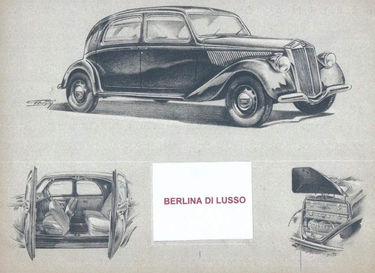 Distinzione Lancia Aprilia Berlina di serie e lusso